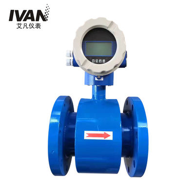 High Accuracy Sewage Electric Flowmeter with 4-20 mA Output Wastewater Flow Monitoring