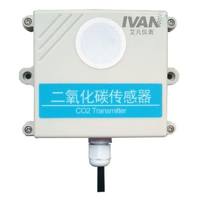 Industrial Wireless CO2 Gas Transmitter Sensor with Waterproof Design and 4-20mA Output